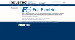 Desktop Screenshot of fuji-electric.industeq.com
