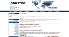 Desktop Screenshot of press-release.industeq.com